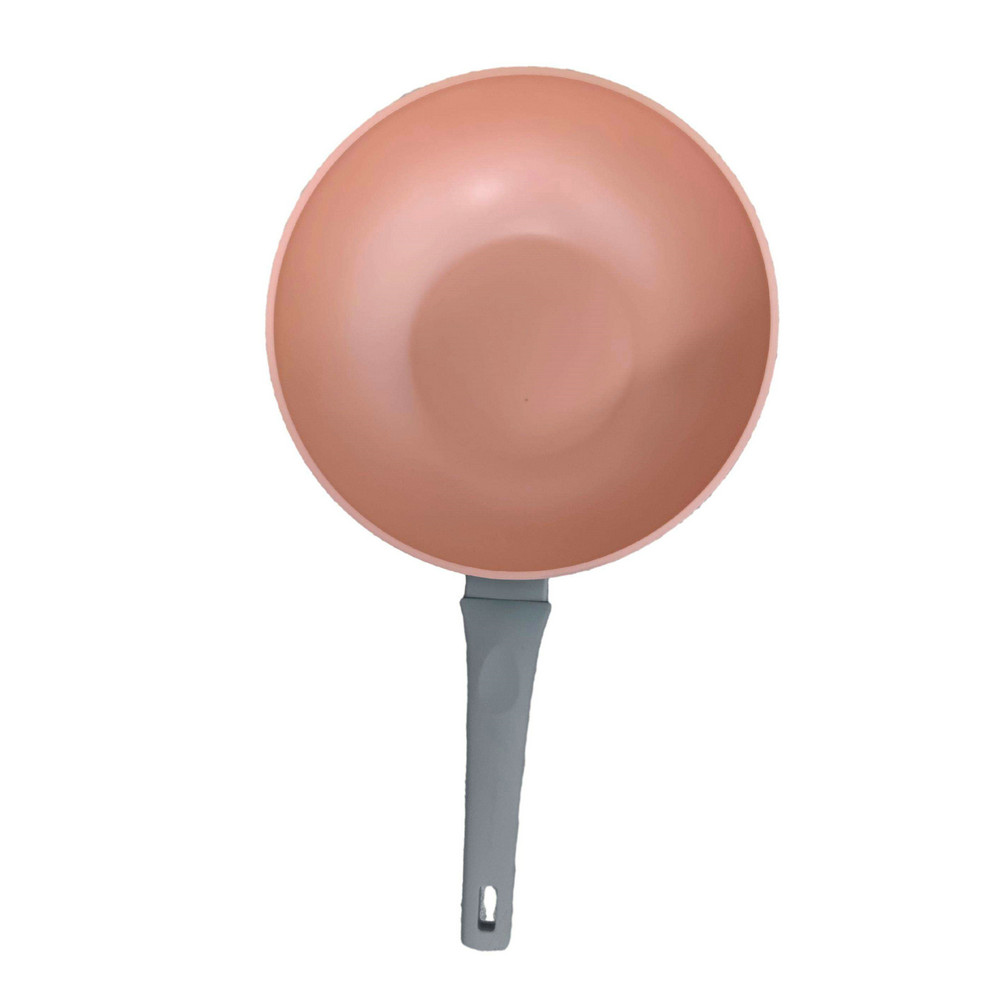 Cooking Ware Frittierpfanne, antihaftbeschichtete Aluminium-Bratpfanne mit Glasdeckel