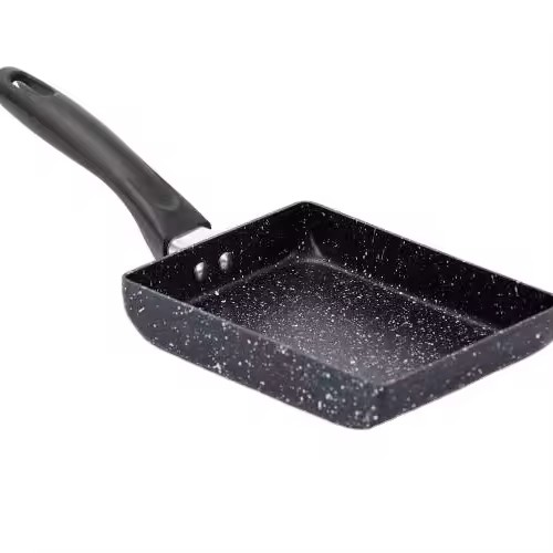 Keramik-Mehrzweck-Bratpfanne in Sondergröße, Induktion, rauchfrei, antihaftbeschichtet, Chef-Grillpfanne