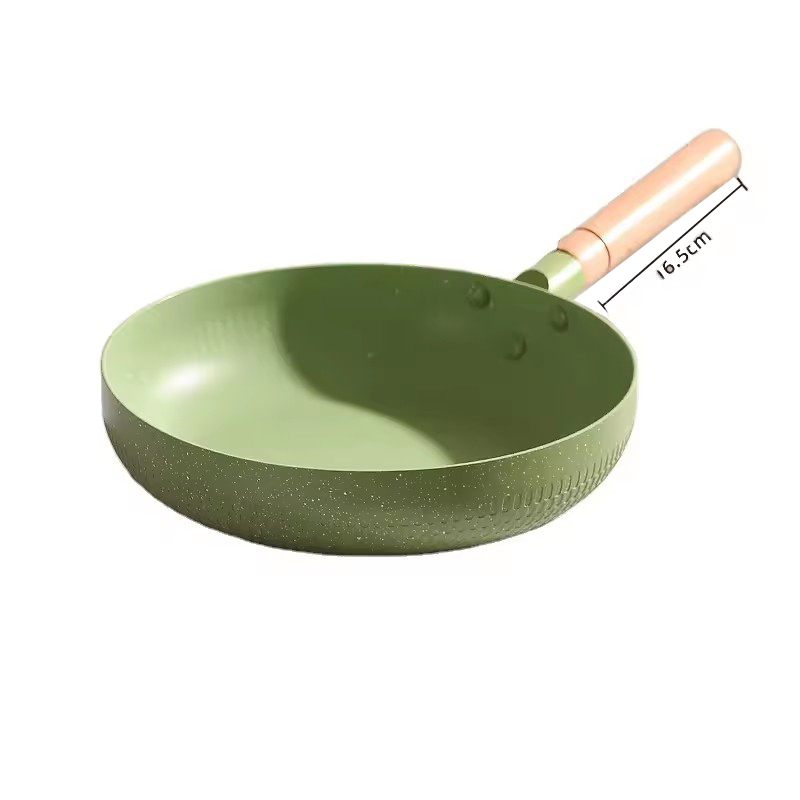 Umweltfreundliche 24 cm, 26 cm, 28 cm, 30 cm, individuelle Logo-Antihaft-Aluminium-Bratpfanne